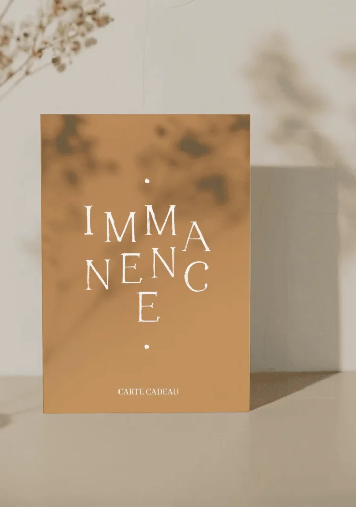 Carte cadeau personnalisée